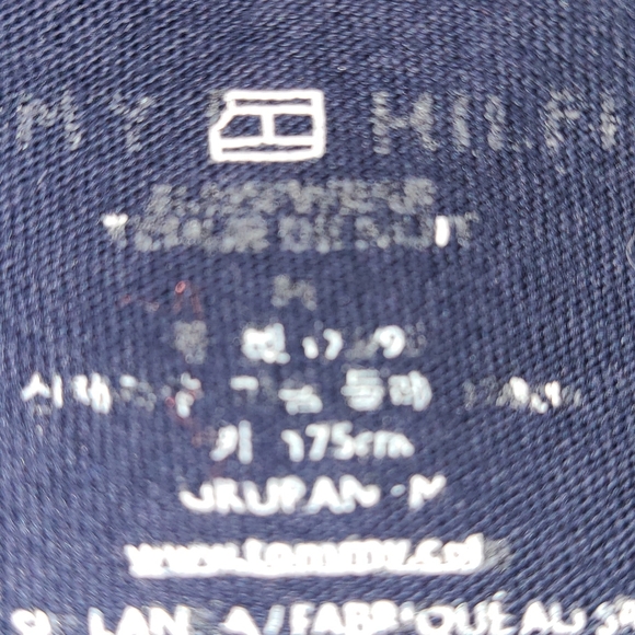 Tommy Hilfiger Men's Tank Top Navy sz M Medium GUC - Picture 5 of 5